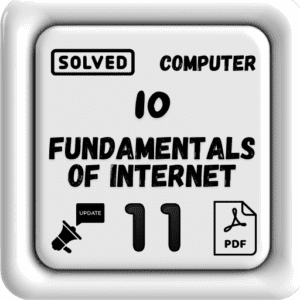 Class 9 Computer Notes Chapter 10 (Fundamentals of Internet) Punjab Board