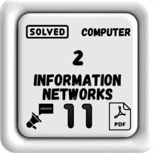 Class 9 Computer Notes Chapter 2 (Information Networks) Punjab Board