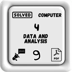 class 9 computer notes Chapter 4 FBISE