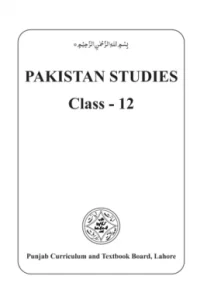 Pak Study TextBooks For Class 12 Punjab Board (2024-2025)