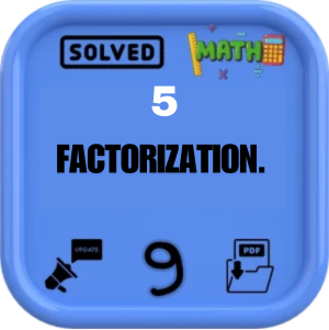 Factorization