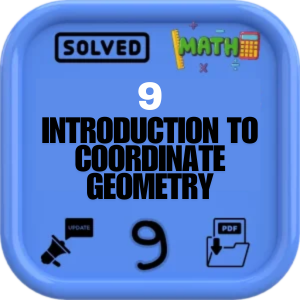 Introduction to coordinate geometry